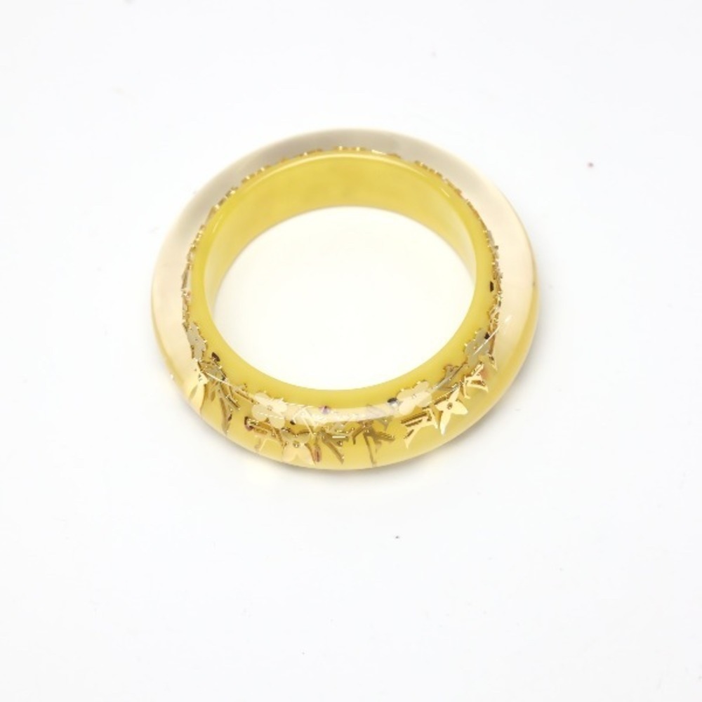 LOUIS VUITTON Gold Charm Bracelet